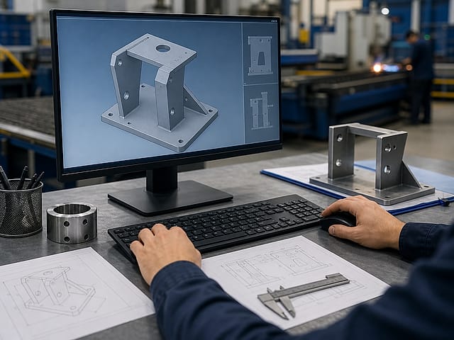Wsparcie CAD CAM i dokumentacja techniczna dla obróbki metali